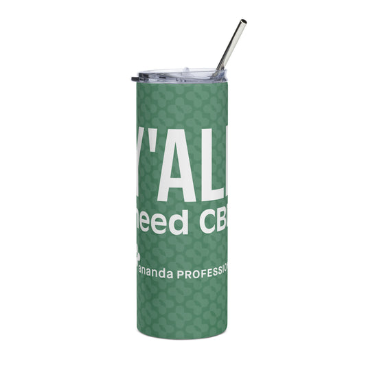 Y'ALL need CBD tumbler