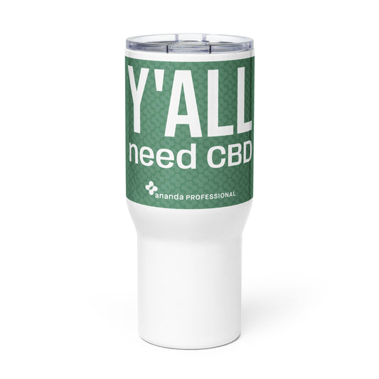 Y'ALL need CBD Tumbler - Handle